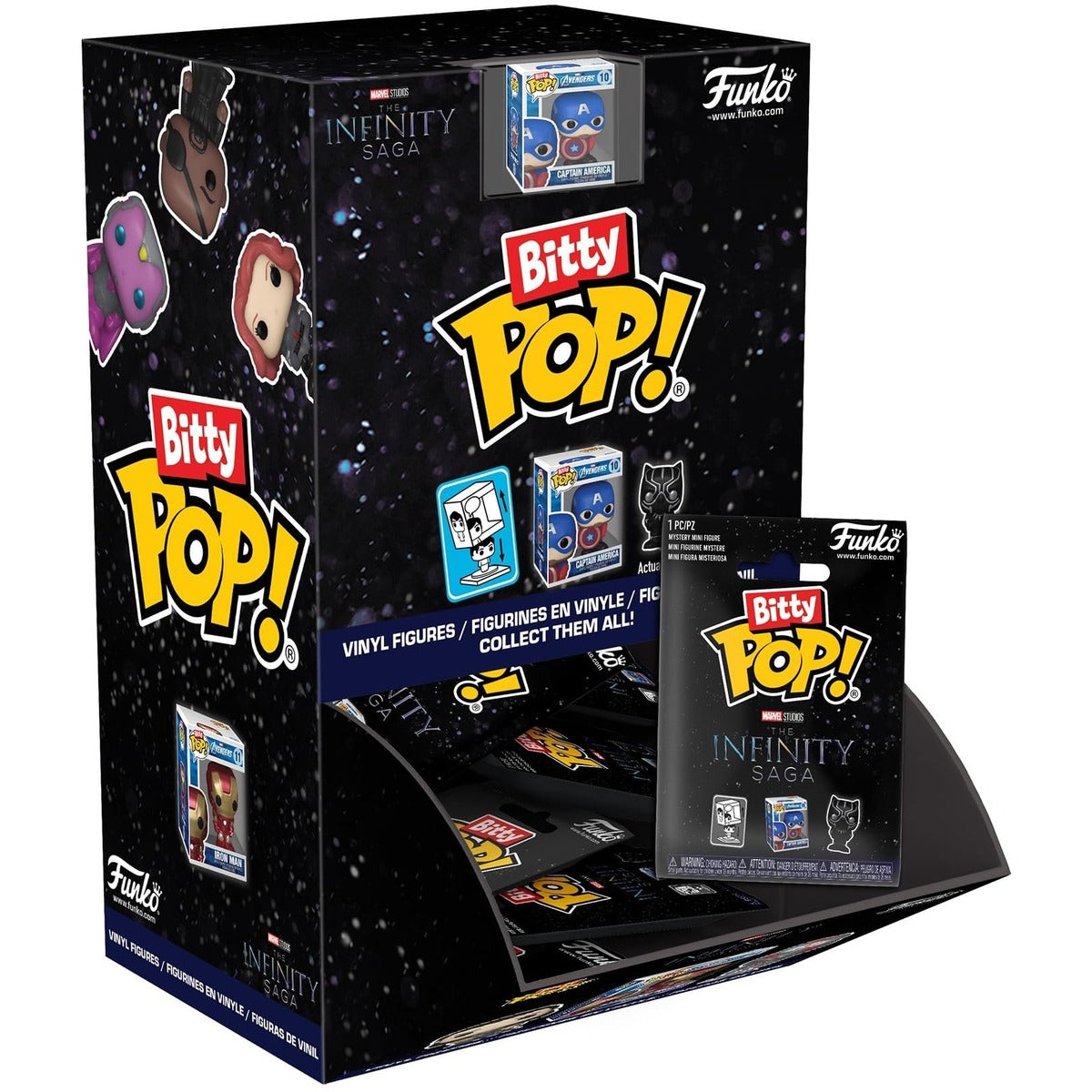 FUNKO Bitty POP! Singles: Marvel (One Random Bitty POP! Per Transaction)