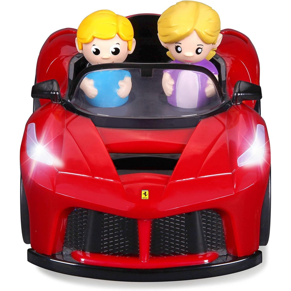 Bburago Bb Junior Ferrari Poppin Drivers Preschool Toy Car, Red
