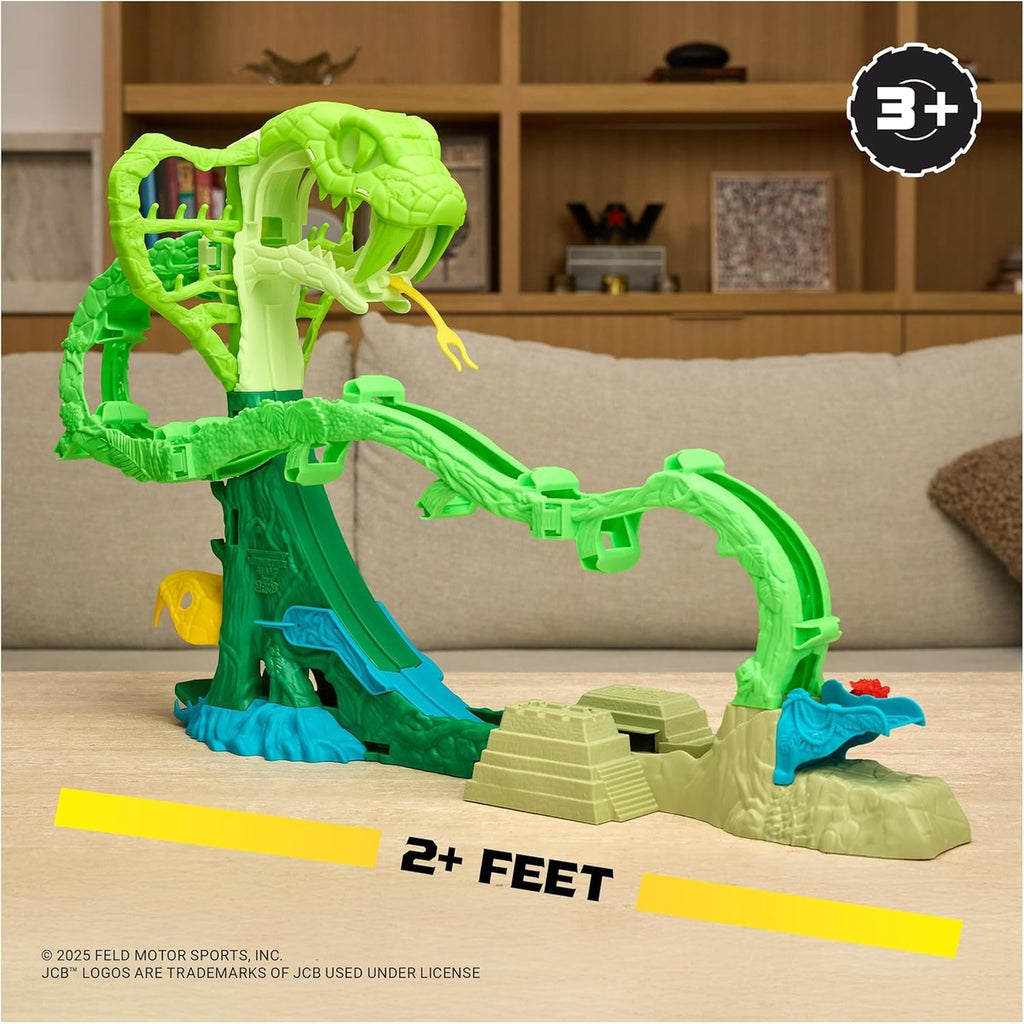 Monster Jam Mini Cobra Booster Playset