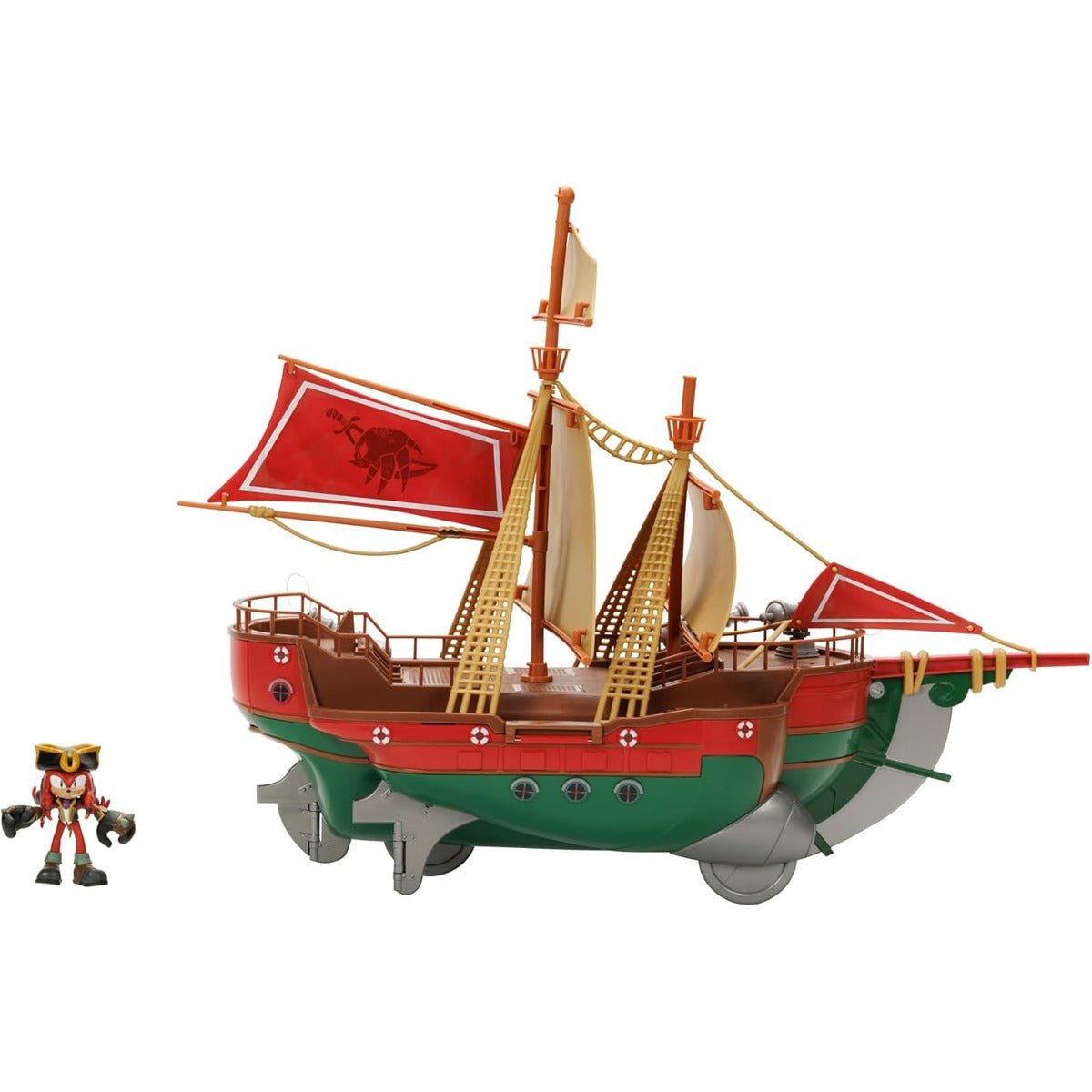 Sonic Prime 2.5" Action Figure Playset Pirate Ship