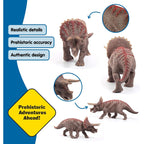 Schleich Dinosaurs 4" Realistic Triceratops Dinosaur Figure