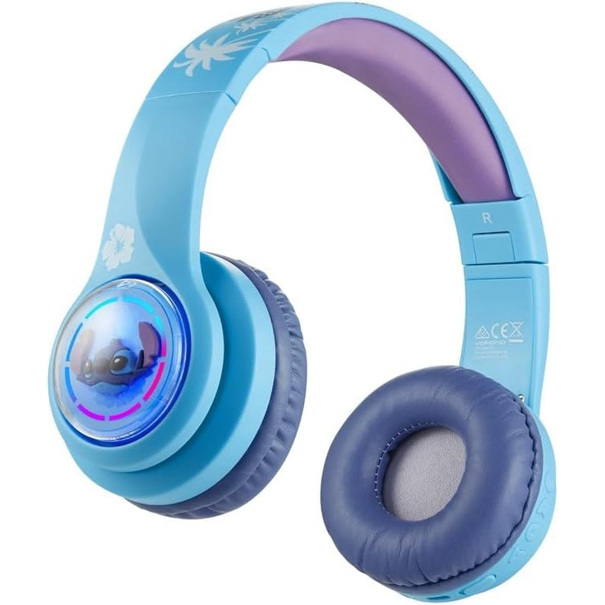 Volkano Disney Stitch 3D Bluetooth Wireless Stereo Headphone upto 16 hours Playtime Built in Microphone Padded Earcups &…