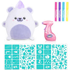 Amazon.com: Canal Toys Airbrush Plush Kawaii Squish Bear: Includes Plush Bear, Airbrush Set and Stick on Stencils; Color and wash and Repeat; Create Your own Style : Toys & Games
