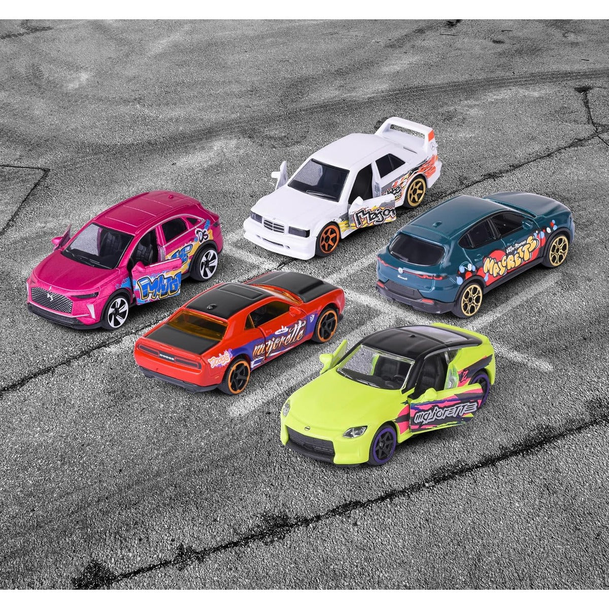 Majorette - Giftpack SL 11 5Pcs - Set of 5 Vehicles Including 2