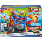 Hot Wheels City Tunnel Twist Car Wash & Color Shifters Vehicle in 1