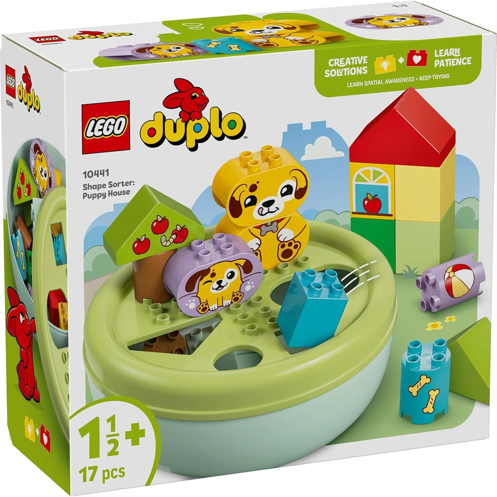 Lego Duplo 10441 My First Duplo Dog House and Shape Puzzle Toy Birthday