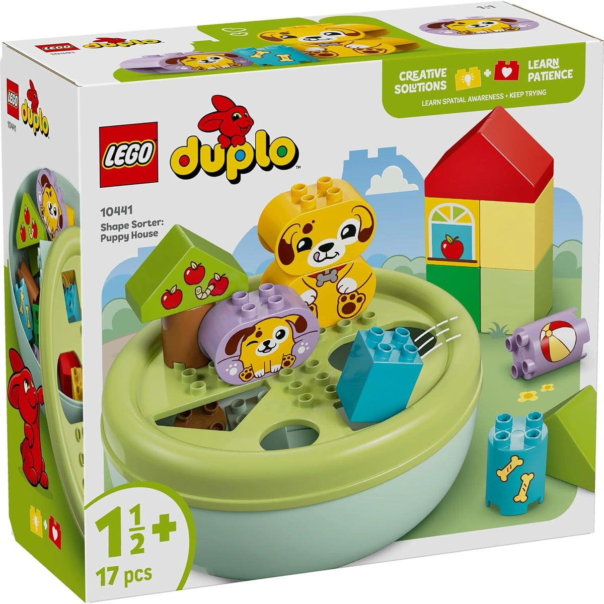 Lego Duplo 10441 My First Duplo Dog House and Shape Puzzle Toy Birthday
