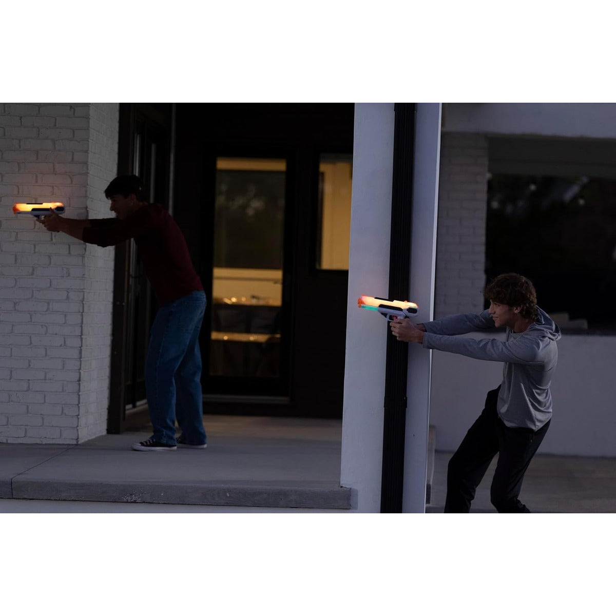 LaserX Ultra NXT Blasters Battery Operated, Advanced Home Laser Tag System Designed for Interactive Play, Includes Two