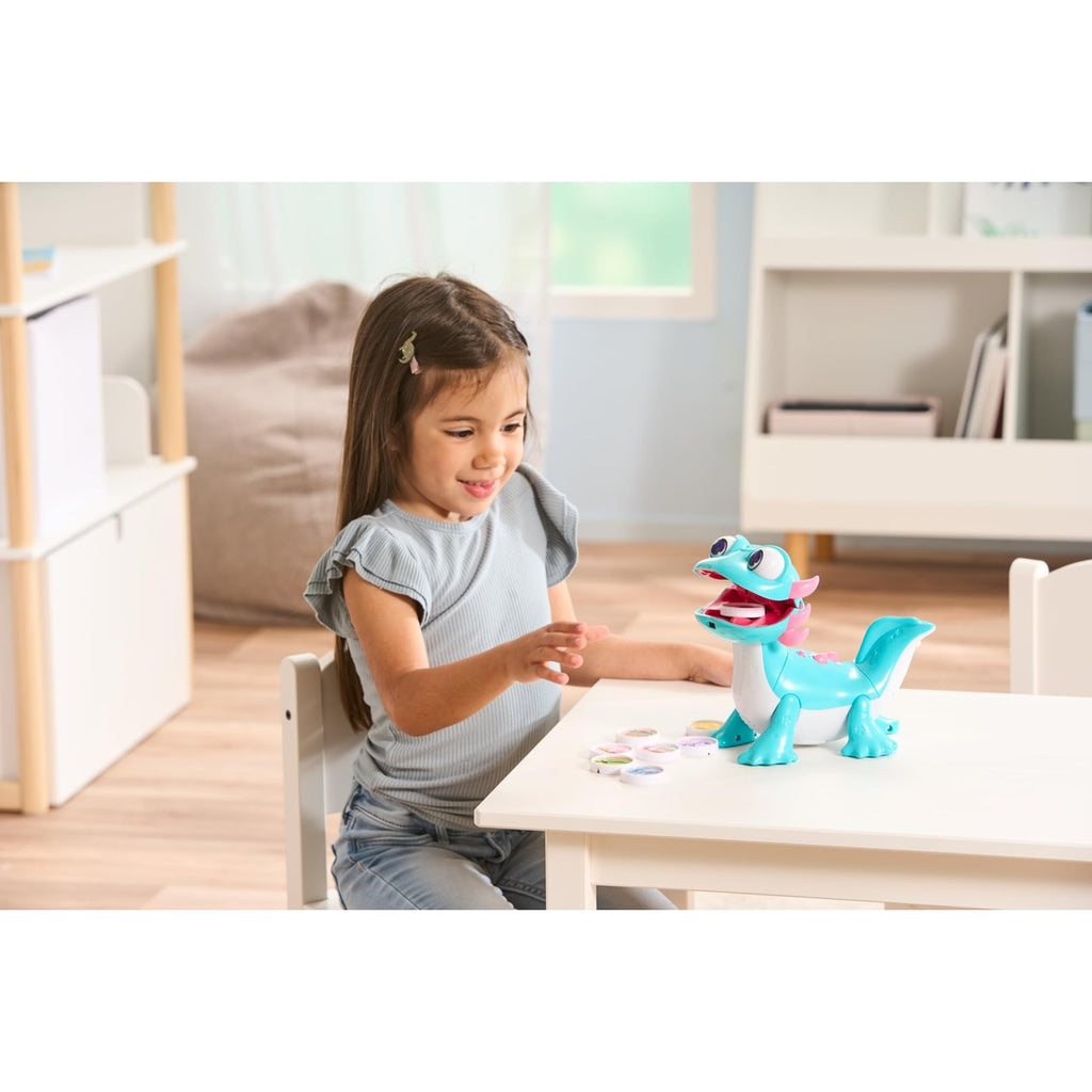 VTech Tasty Treats Axolotl, Interactive Toddler Toy with Fun Reactions