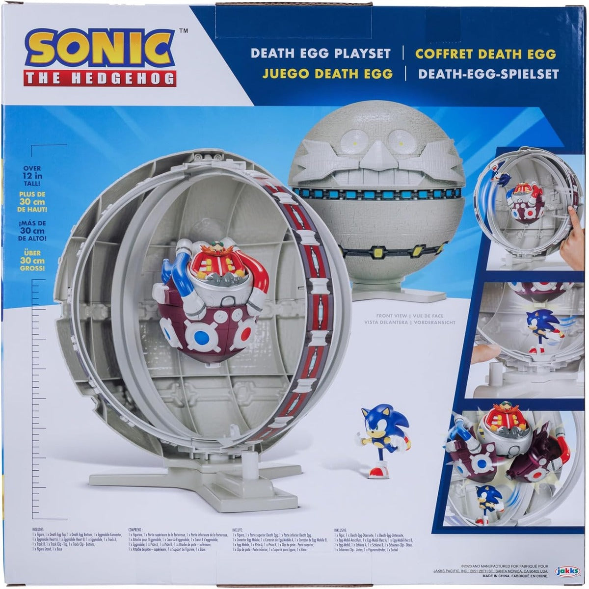 Sonic The Hedgehog 2.5" Action Figure Death Egg Playset with Sonic