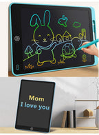 LCD Writing Tablet Dinosaur Shape Electronic Doodle Board Erasable Drawing Board for Kids