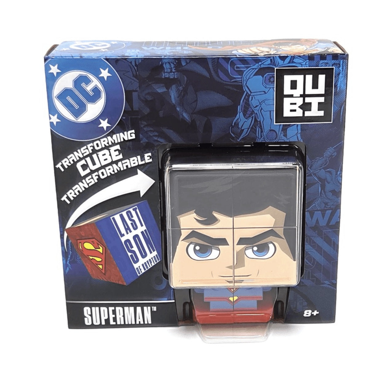 Qubi - Transformable Cube - DC Superman