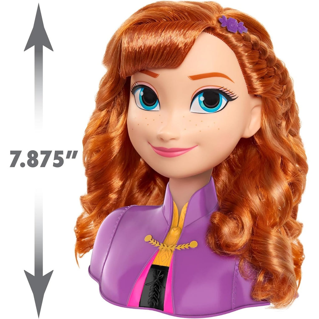 Disney’s Frozen 2 Anna 7.5-inch Styling Head, 17-Pieces
