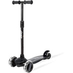 ZIGGY 3-Wheel Tilt Scooter for Kids Ages 2-10 | Red Kick Scooter with LED Light-Up Wheels, 4-Height Adjustable