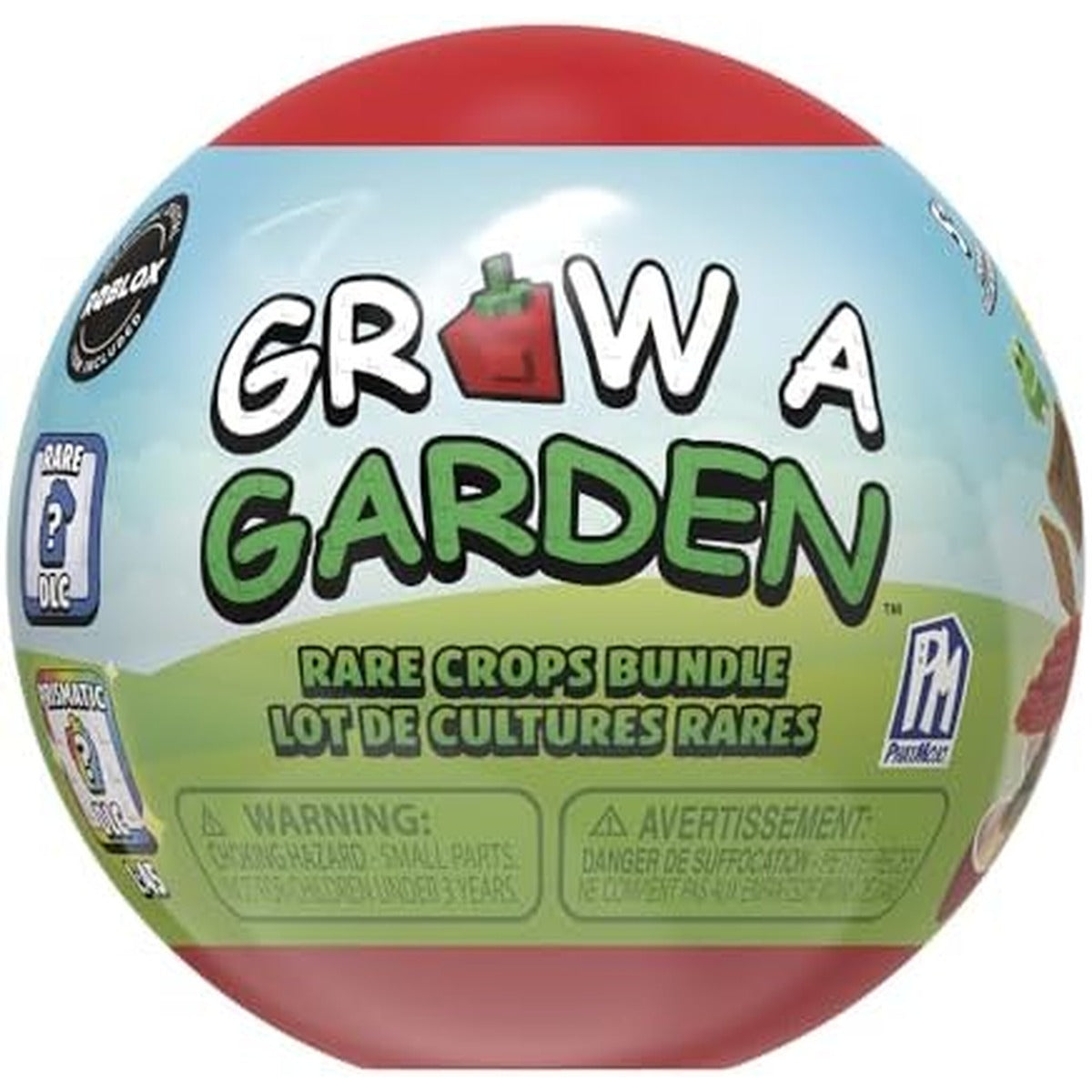 Amazon.com: Roblox Grow A Garden Series 1 Rare Crops Bundle - Collectable Figures with Horticulture Scene, DLC Code for Exclusive In-Game Rewards, 12 Cultures to Collect : Toys & Games