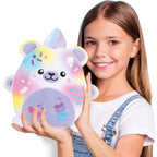Amazon.com: Canal Toys Airbrush Plush Kawaii Squish Bear: Includes Plush Bear, Airbrush Set and Stick on Stencils; Color and wash and Repeat; Create Your own Style : Toys & Games
