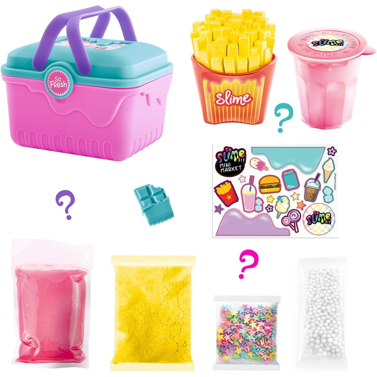 Canal Toys So Slimelicious Market - Mini Slime Case DIY Scents - SSC 240, Purple