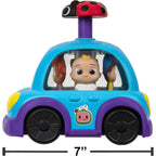 CoComelon Push 'N Sing - Coche familiar interactivo musical iluminado, personajes favoritos de los fanáticos y clips de canción, juguetes para niños pequeños y preescolares