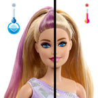 Barbie Party Unboxed Doll & Accessories, Pet Birthday Series Birthday Bows Set with 10 Surprises Including Color Change & Cak