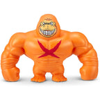 Smashers SLAM Heroes by ZURU, Gorilla (Orange) Stretchable Toy for Boys