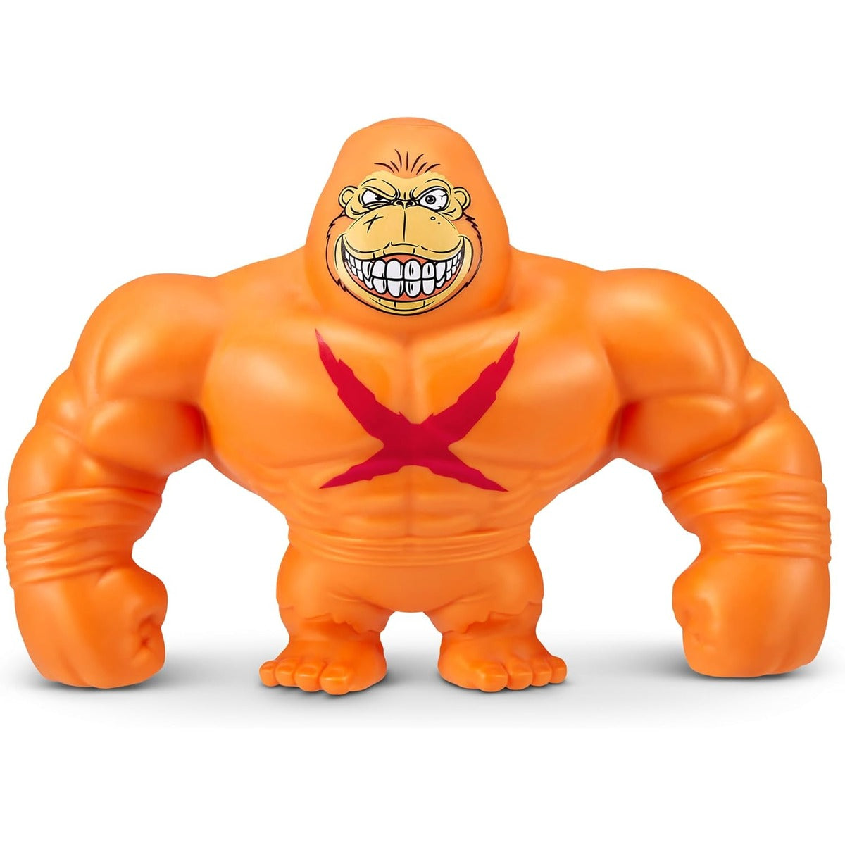 Smashers SLAM Heroes by ZURU, Gorilla (Orange) Stretchable Toy for Boys