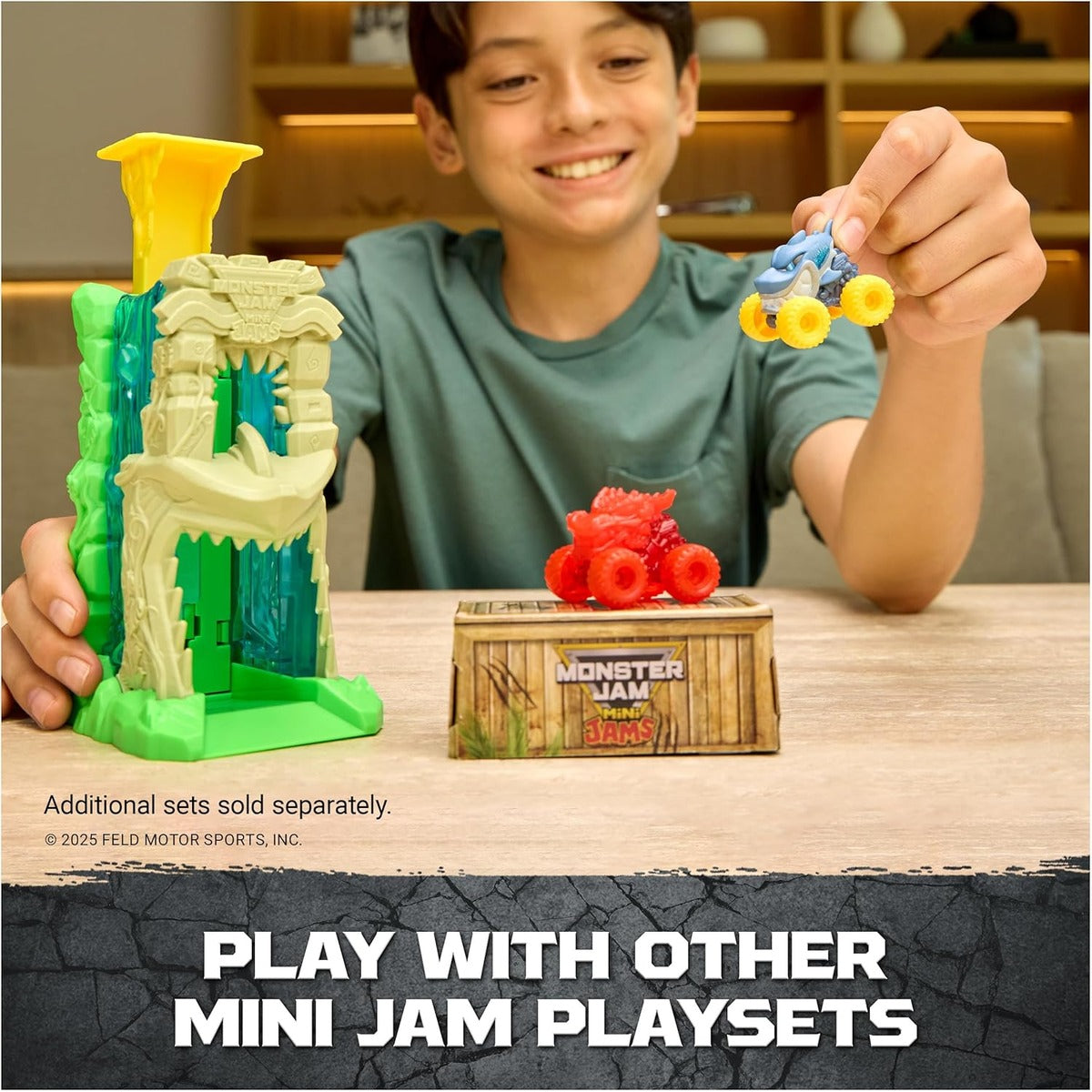 Monster Jam Mini Cobra Booster Playset