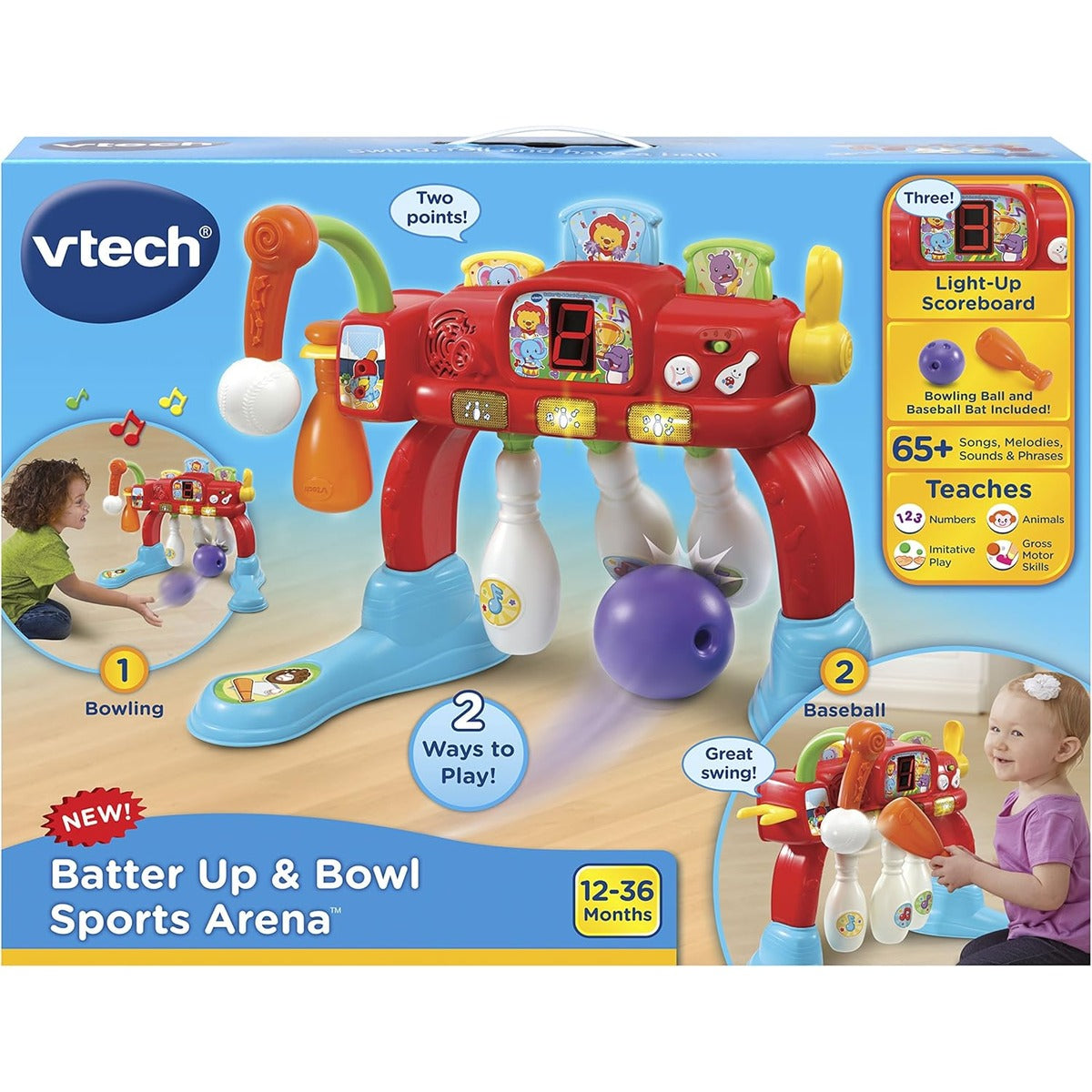 VTech Batter Up &amp; Bowl Sports Arena