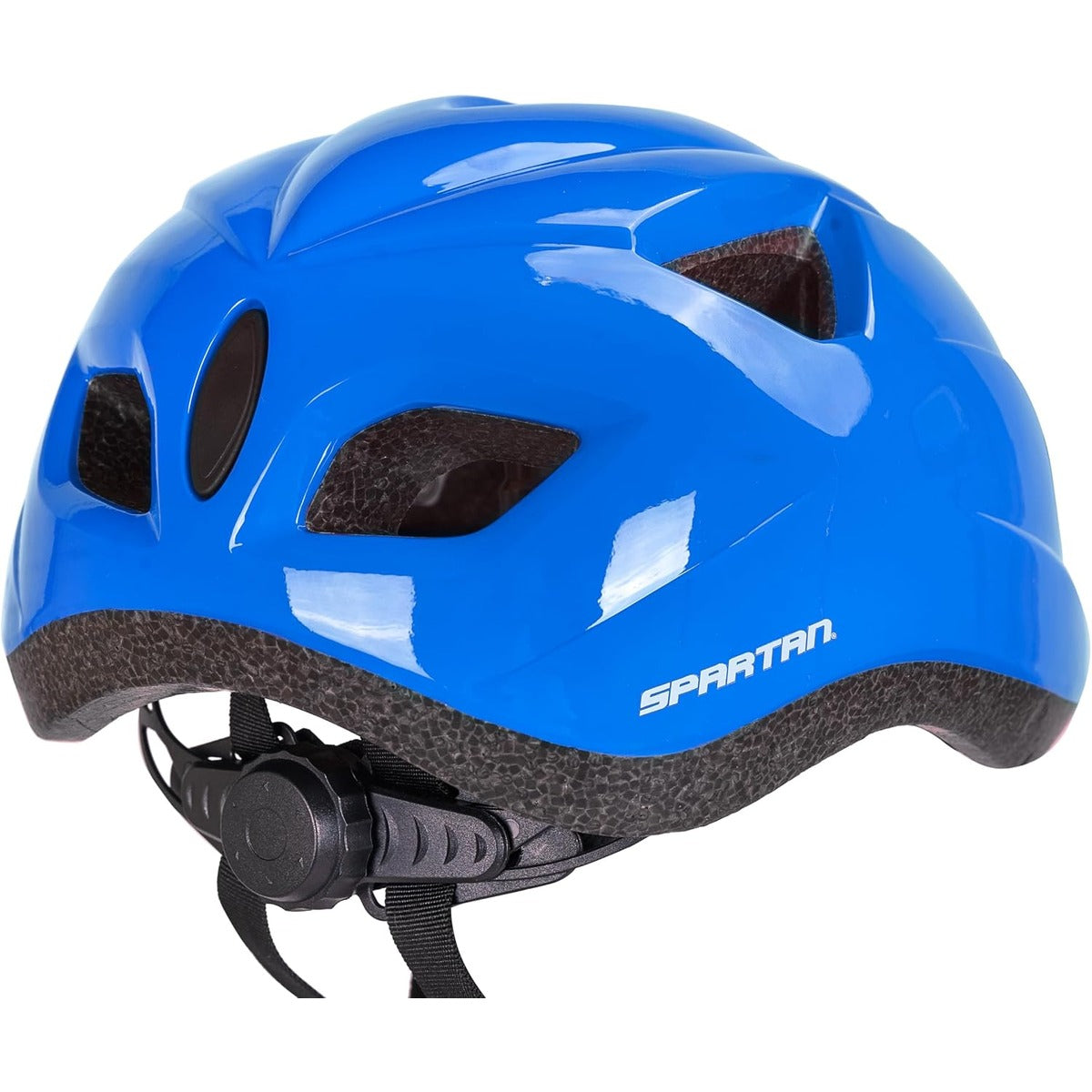 Spartan Kids Helmet in Blue for Ages 3-6 | Small Size 50-54cm | Bike, Scooter & Skate Safety Gear | Lightweight Shell