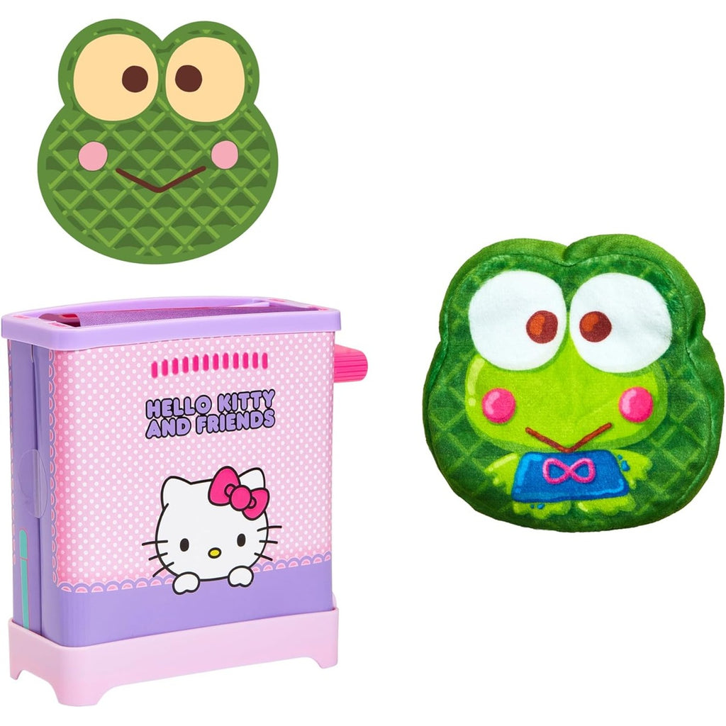 Cookeez Makery Hello Kitty and Friends Toasty Treatz Toaster | Squishy, Scented Plush Surprise | Pop-in-Bread, 6 Collectible 