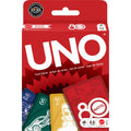 Mattel Games UNO Mattel 80th Ruby Red Card Game for Kids, Adults & Family Nights, Game Nights, Travel, Camping & Parties. 80th Anniversary Card Pack