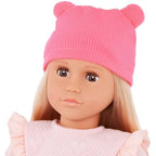 Our Generation Joyce Doll with Sweatsuit and Beanie Hat, Multicolor