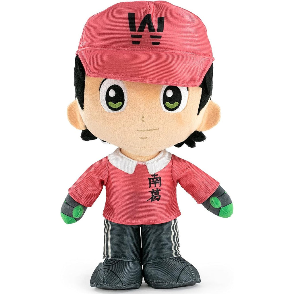 Captain Tsubasa - 30 cm Plush Toys of The Main Characters, Tsubasa Ohzora, Genzo Wakabayashi, Kojiro Hyuga, Ryo Ishizaki Collector's Edition - Super Soft Quality (30 cm, Genzo Wakabayashi)