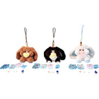 JollyPop Puppy FunPop S1 for Kids, Collectible Plush Toy Includes Plush Charm, Dress-Up Accessories, Character Cards