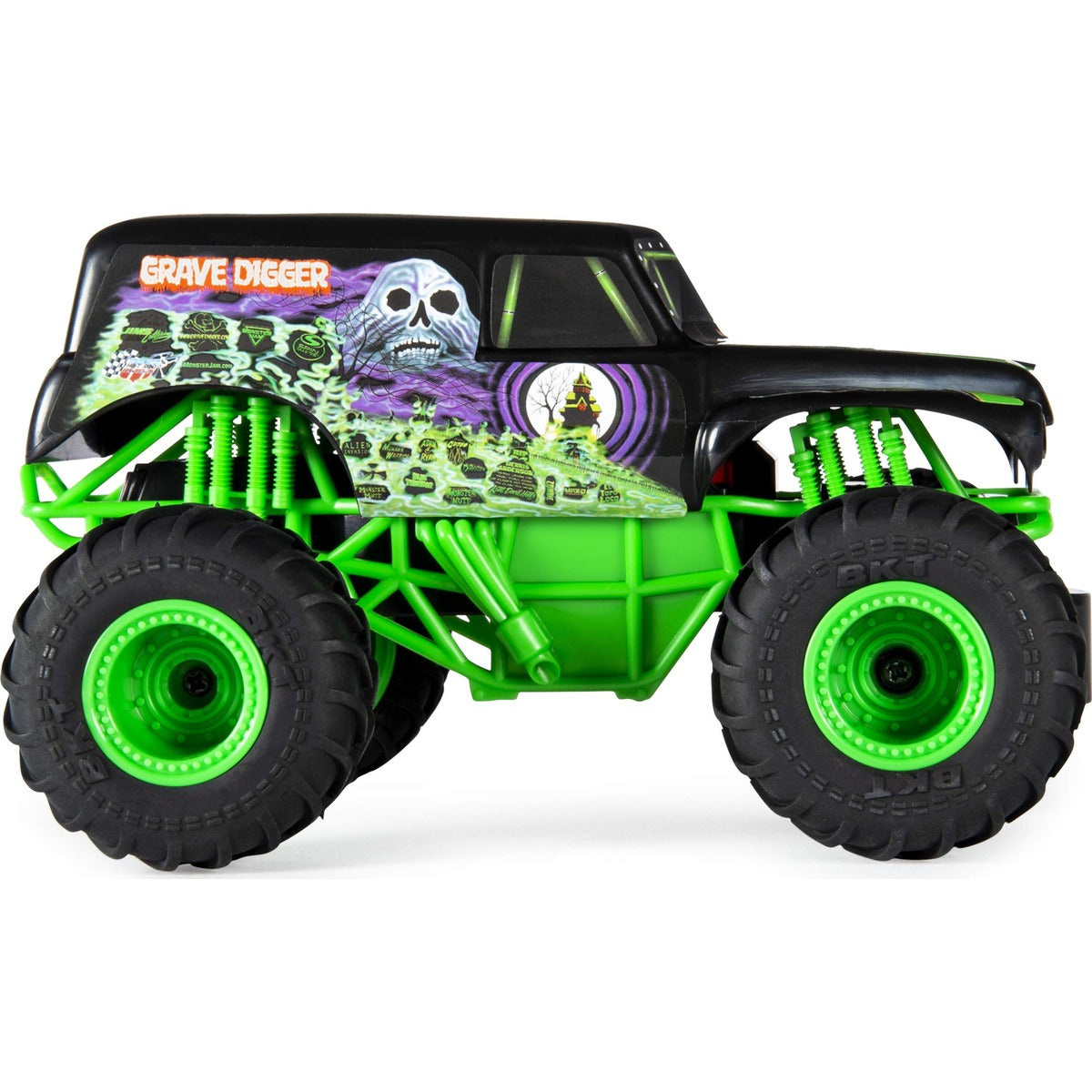 Monster Jam, Authentic Grave Digger RC, 1:24 Scale, 2.4 GHz, for Ages 4 and Up