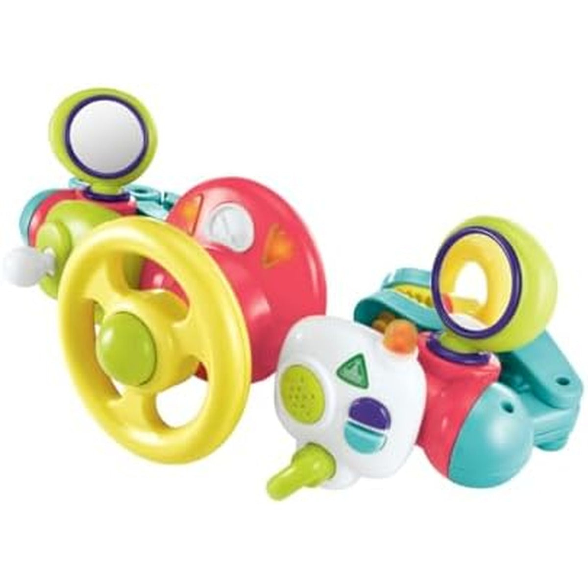 Early Learning Centre Development Wall Light and Sound Buggy Driver Battery Operated, Push Chair Fun, Activity Toys, Lights & Sound, Imaginative Play, 1 Years +