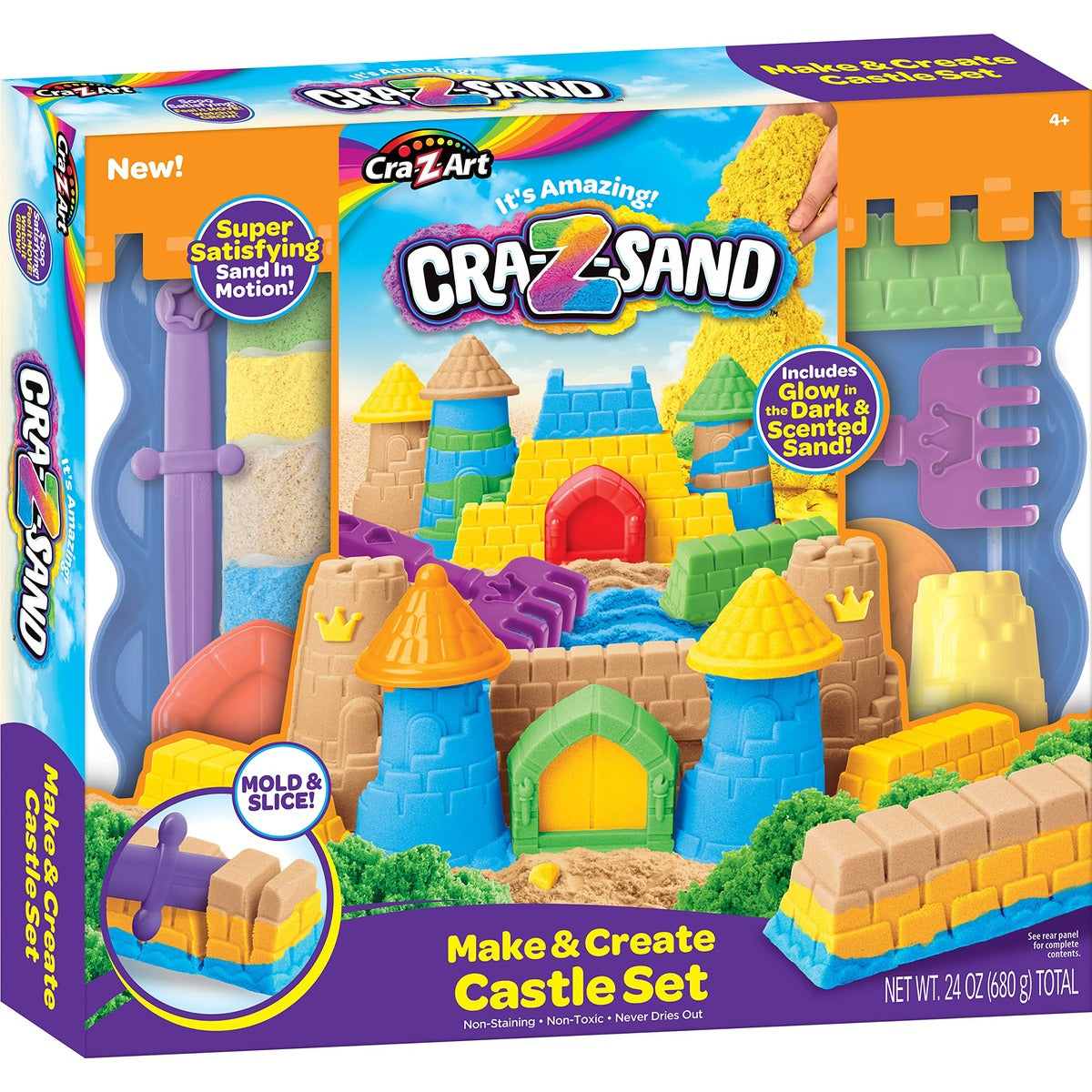 CRA-Z-Art CRA-Z-Sand Make and Create Castle Set Castle Sand