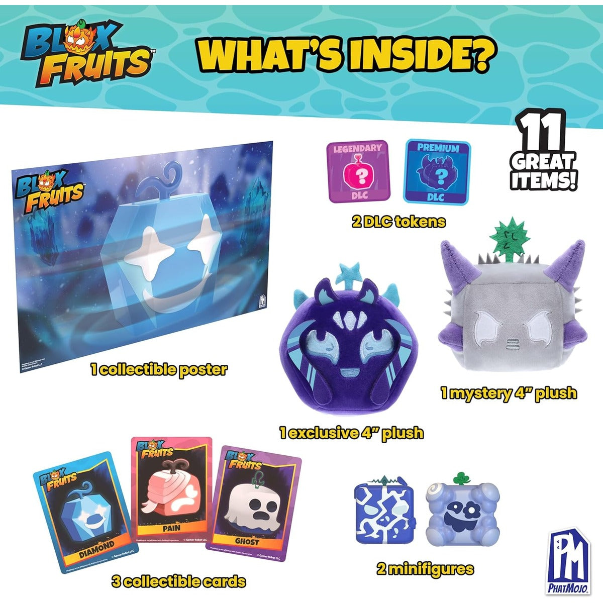 PhatMojo Blox Fruits Diamond Collector Bundle