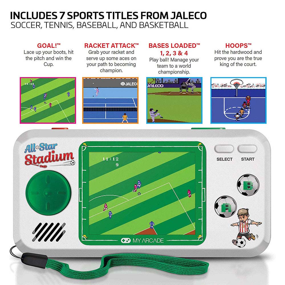 My Arcade All-Star Stadium Pocket Player With 7 Games