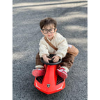Lamborghini Swing Car Ride On with Lights and Sounds, 360 Rotation, Movable Rear Wing