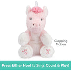 GUND Baby Alora The Unicorn Animated Plush