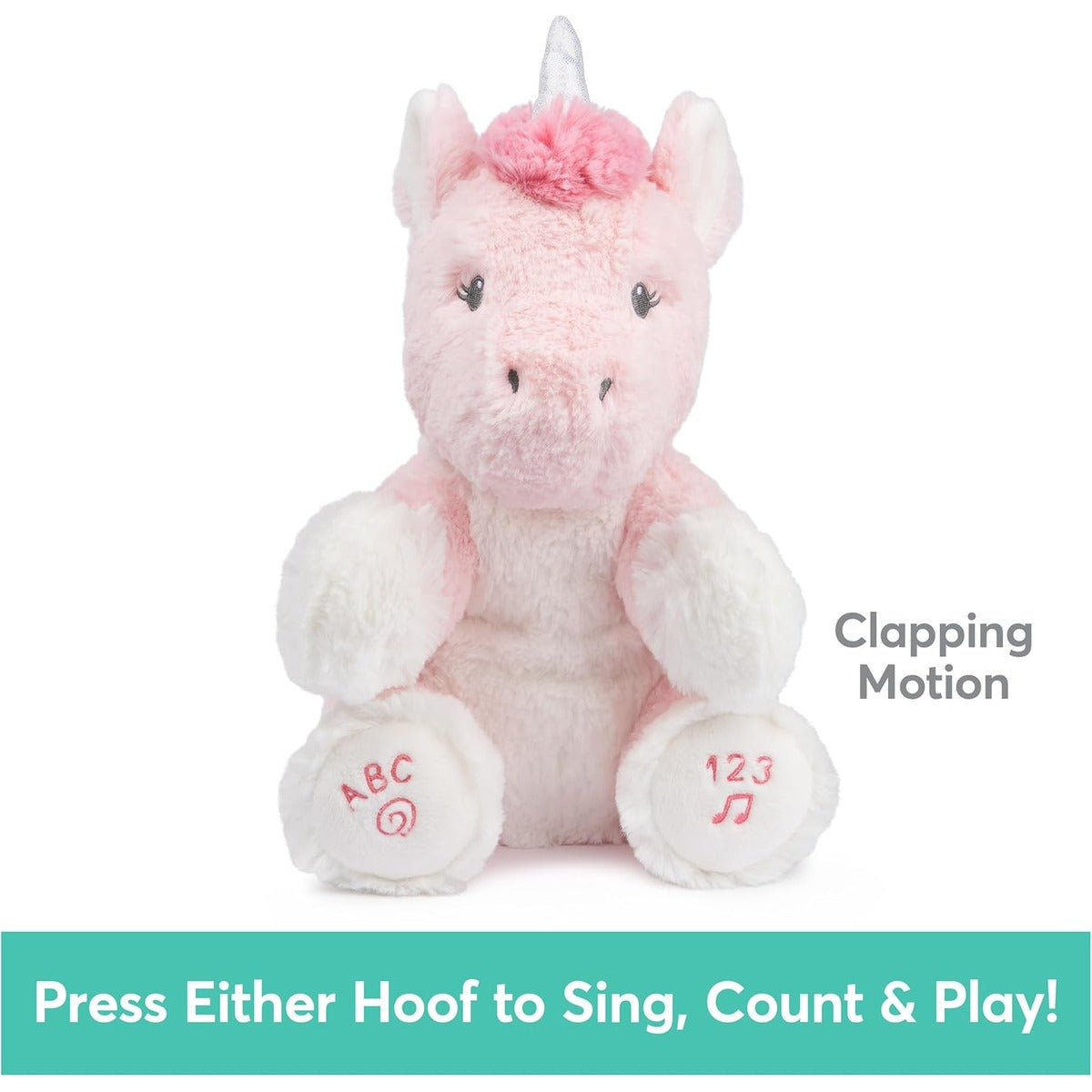 GUND Baby Alora The Unicorn Animated Plush