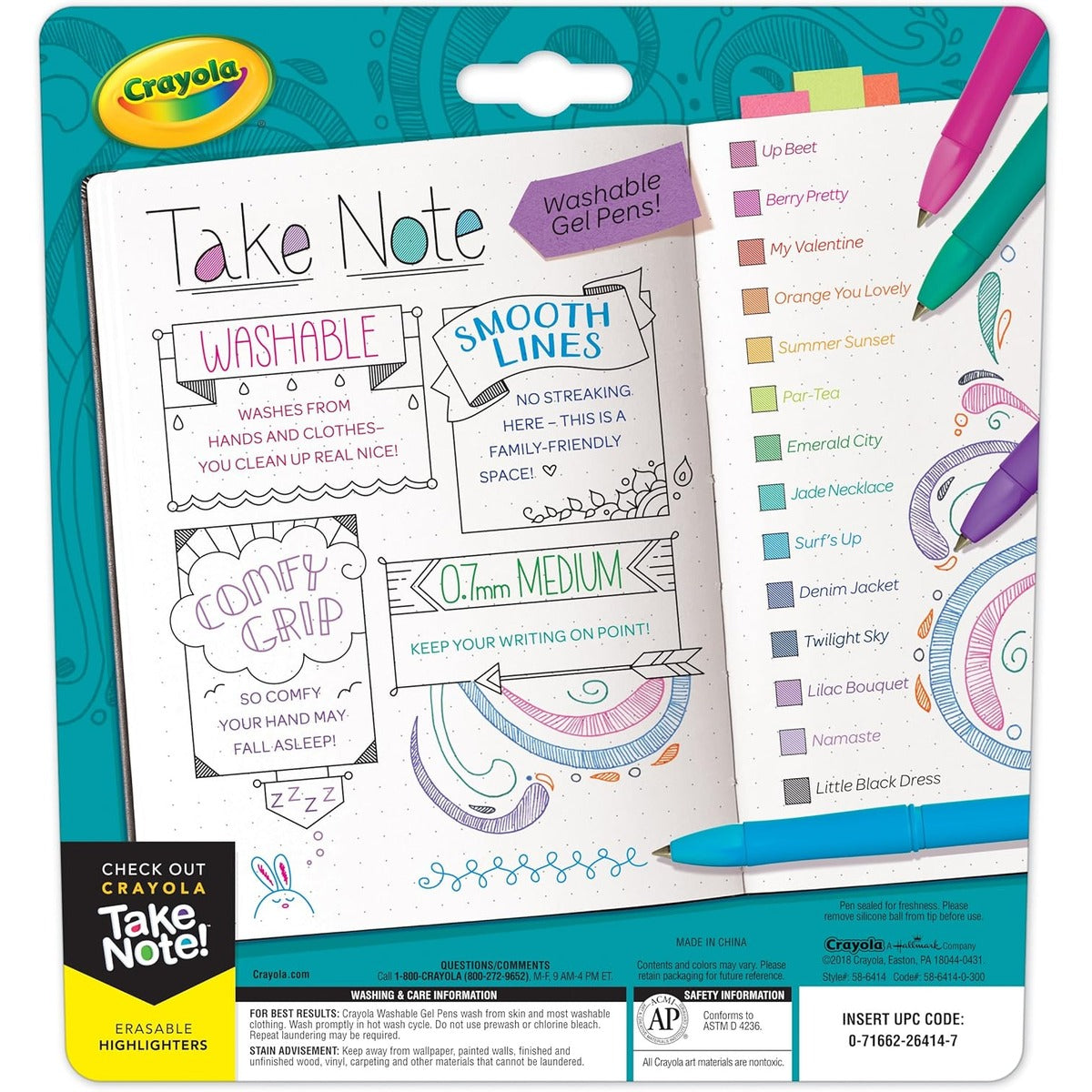 Crayola Colored Gel Pens