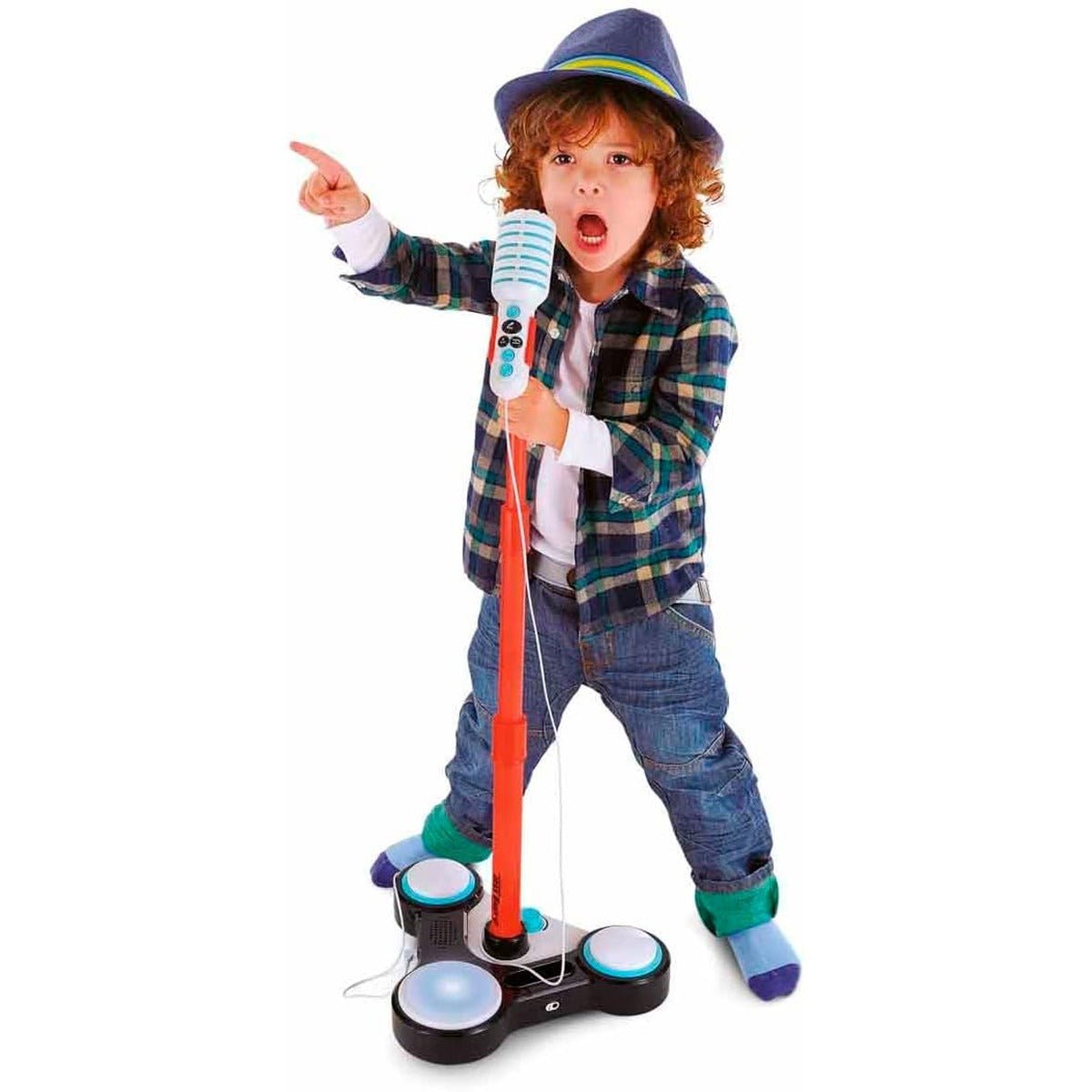 Early Learning Centre Music Sing Star Mic V21 Battery Operated, Musical Microphone, Dance