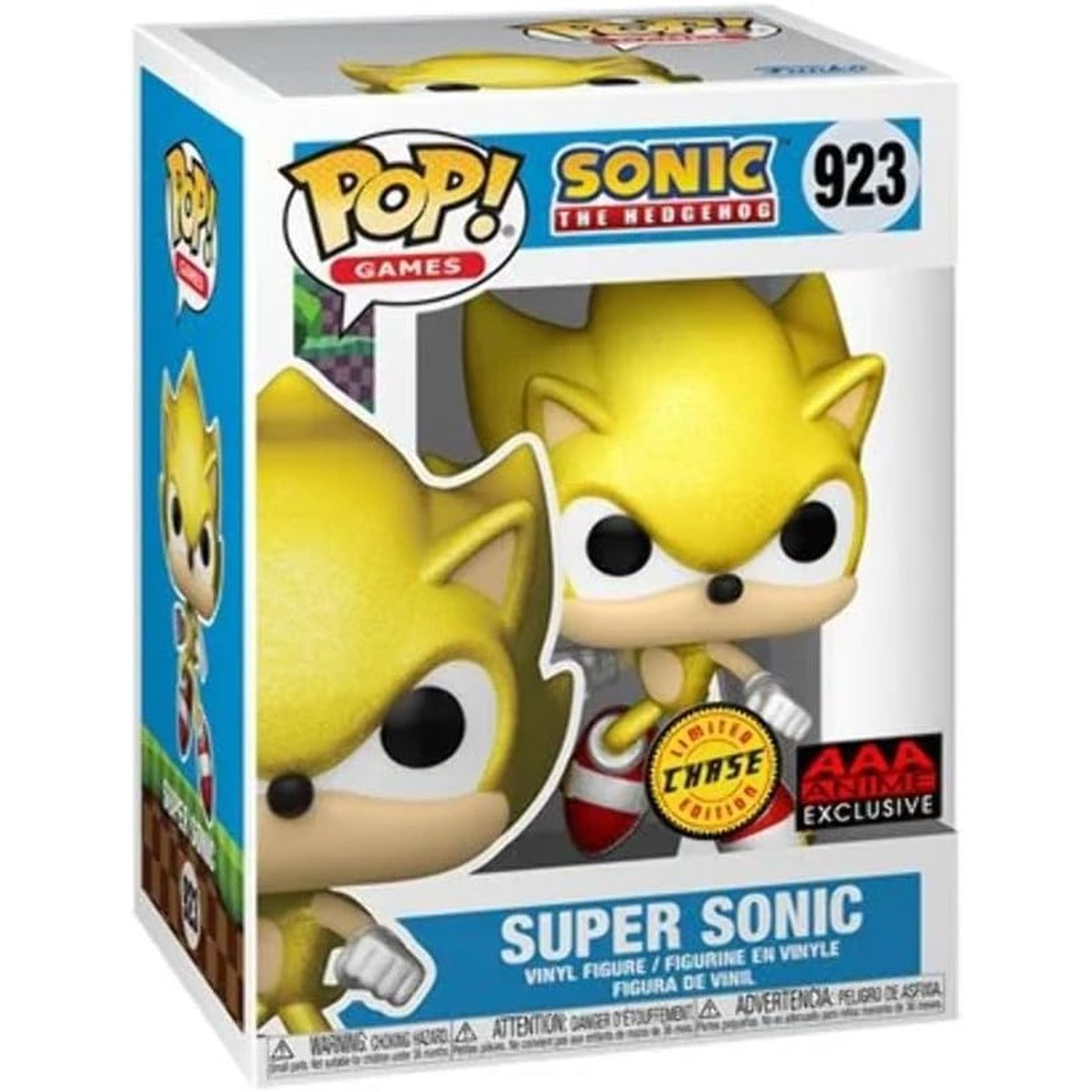 Funko - Sonic the Hedgehog - Super Sonic Pop! Vinyl Figure AAA