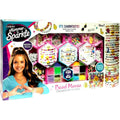 Cra-Z-Art Shimmer 'N Sparkle Bead Mania Friendship Studio, DIY Bracelet Making Kit with Storage Bag, Beads, Charms, Elastic C