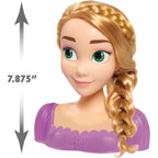 Just Play Disney Princess Rapunzel Hairstyle Head 7 Pieces Pretend Play