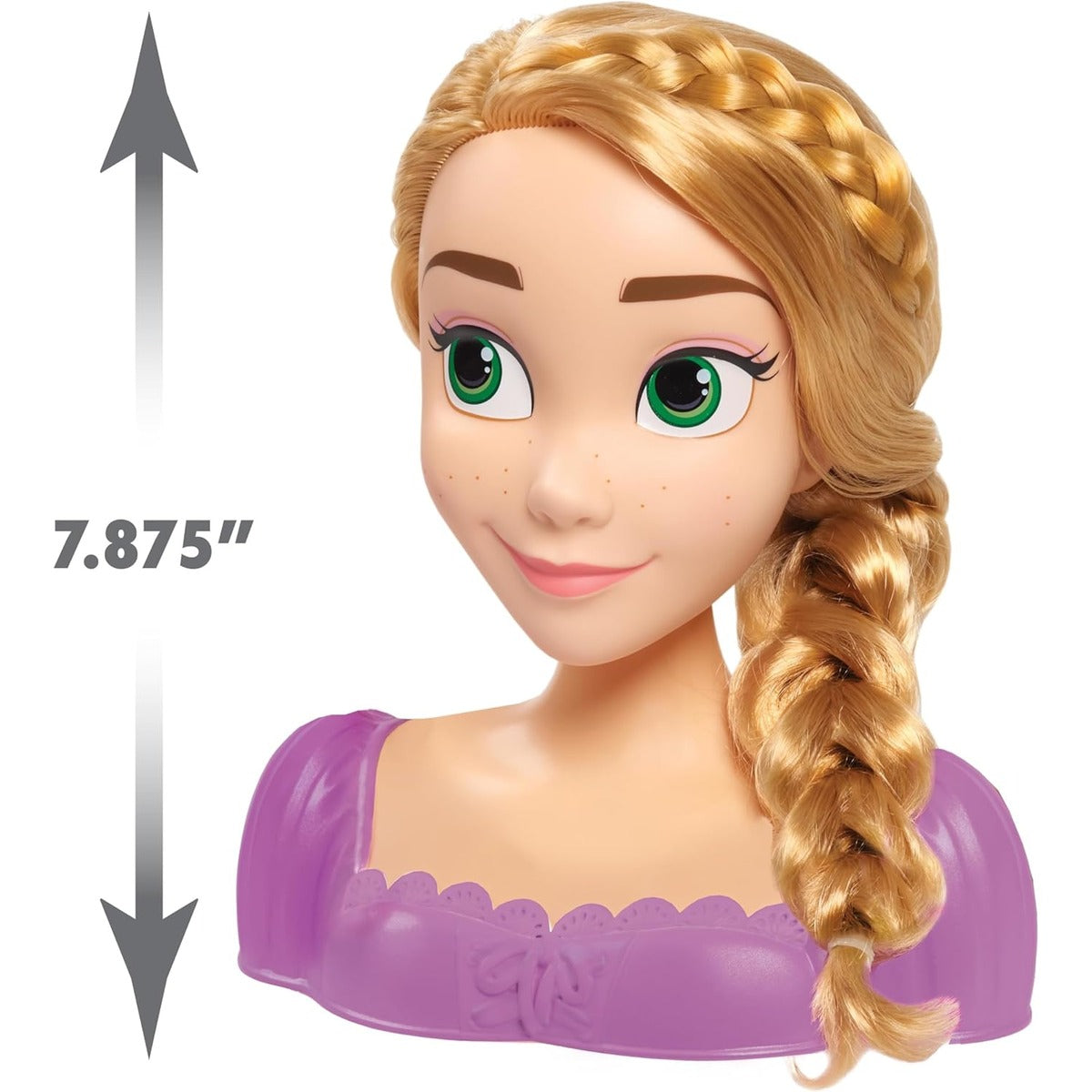 Just Play Disney Princess Rapunzel Hairstyle Head 7 Pieces Pretend Play