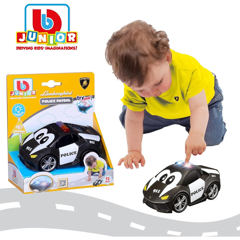 BB Junior Lamborghini Police Sound & Light, 81206
