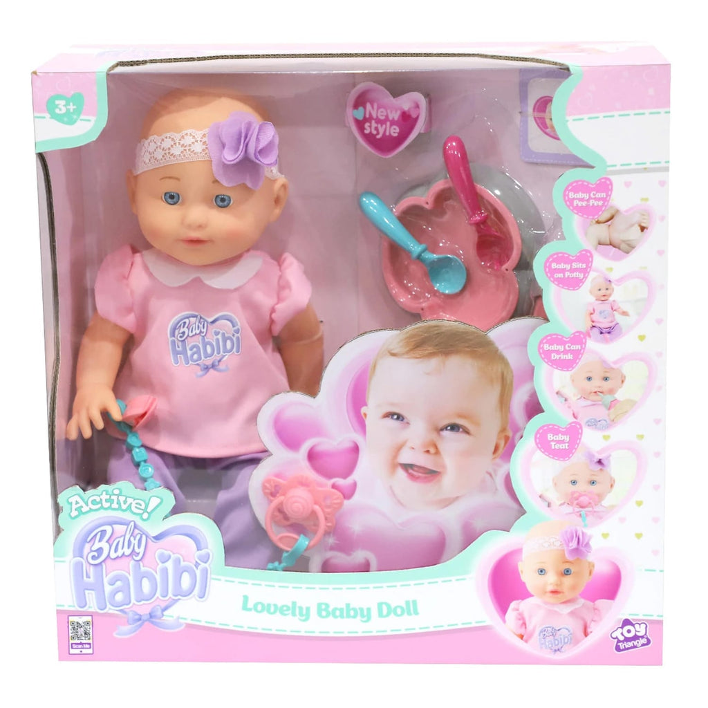 Baby Habibi Lovely Baby Doll,14 inches, BH-697921