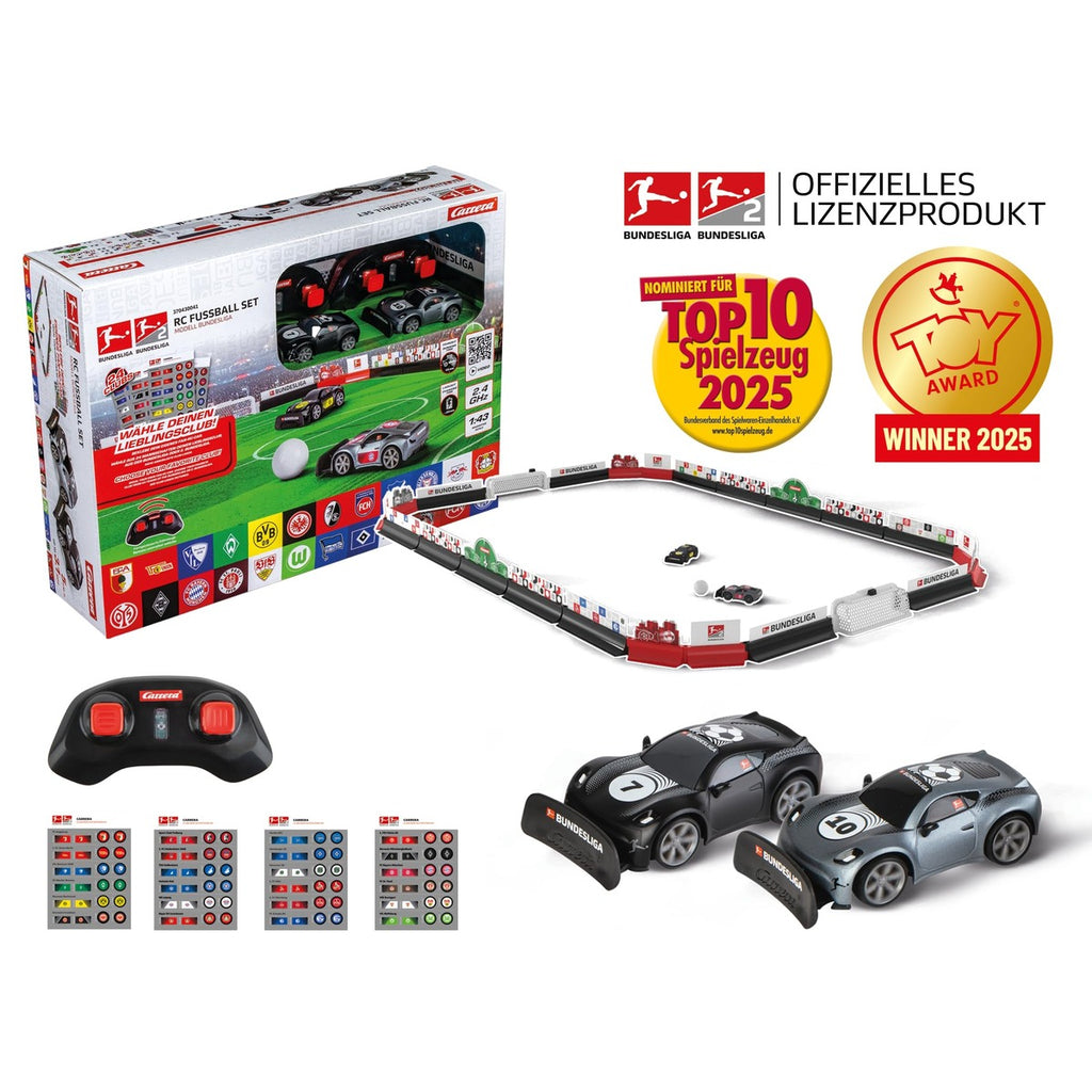 Carrera RC Vehicle Bundesliga Soccer Set I Playing Field with 2 Mini RC